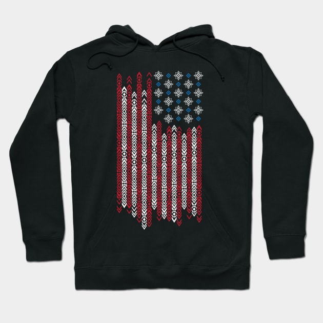 Native Patriots Hoodie by StevenToang